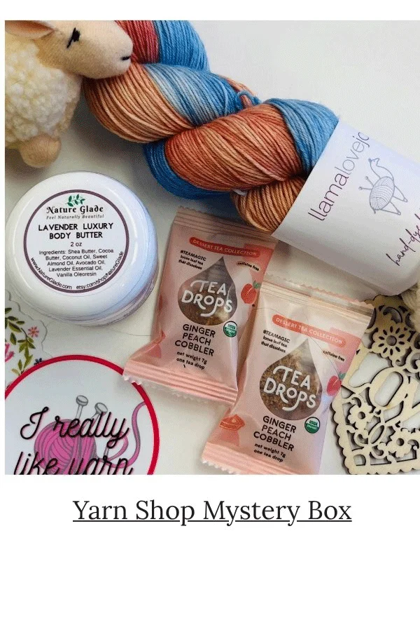 Yarn Shop Mystery Box Sip N Stitch Boxes