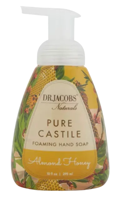 Image of Dr. Jacobs Pure Castile Foaming Hand Soap - Almond Honey