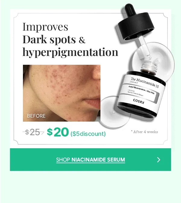improves dark spots & hyperpigmentation
