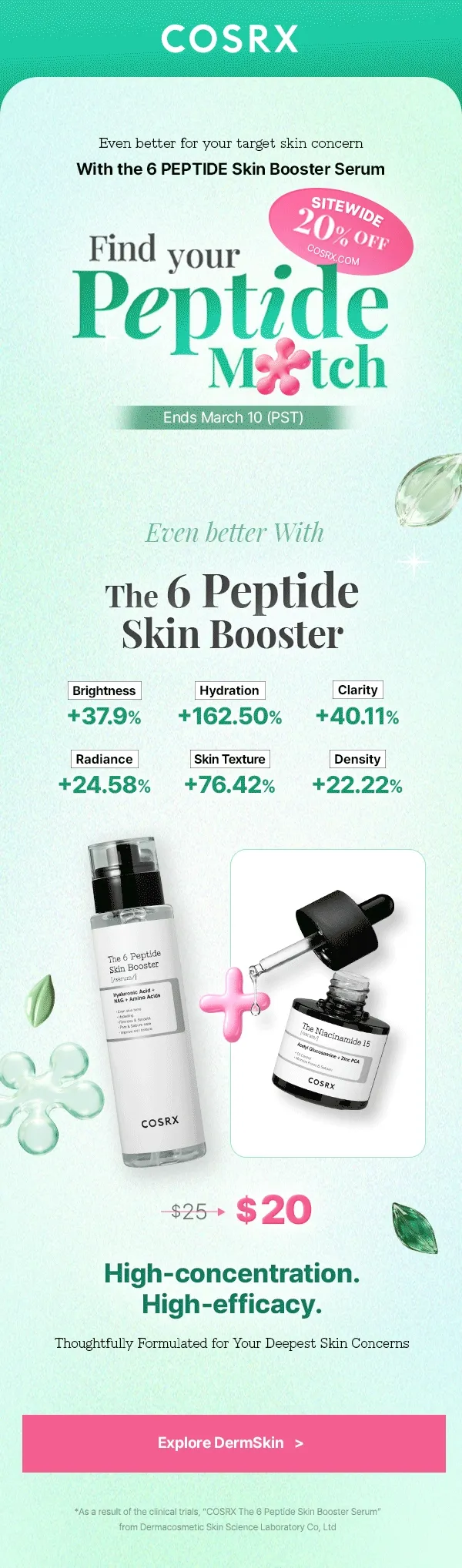 find your peptide match