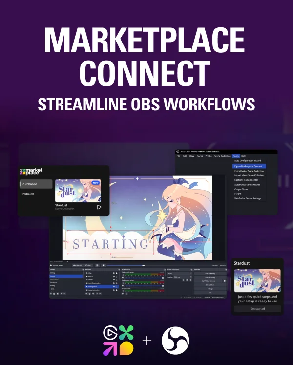 MARKETPLACE CONNECT: STREAMLINE OBS WORKFLOWS