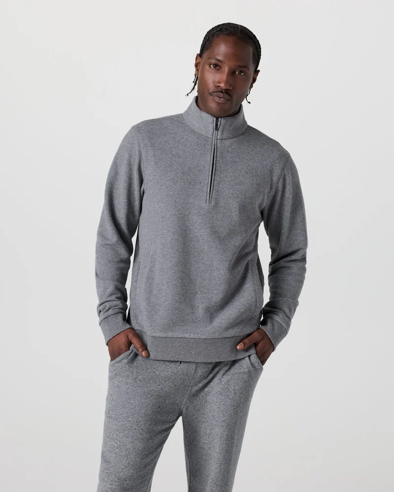 Image of Cypress 1/4 Zip 2.0 | Heather Grey