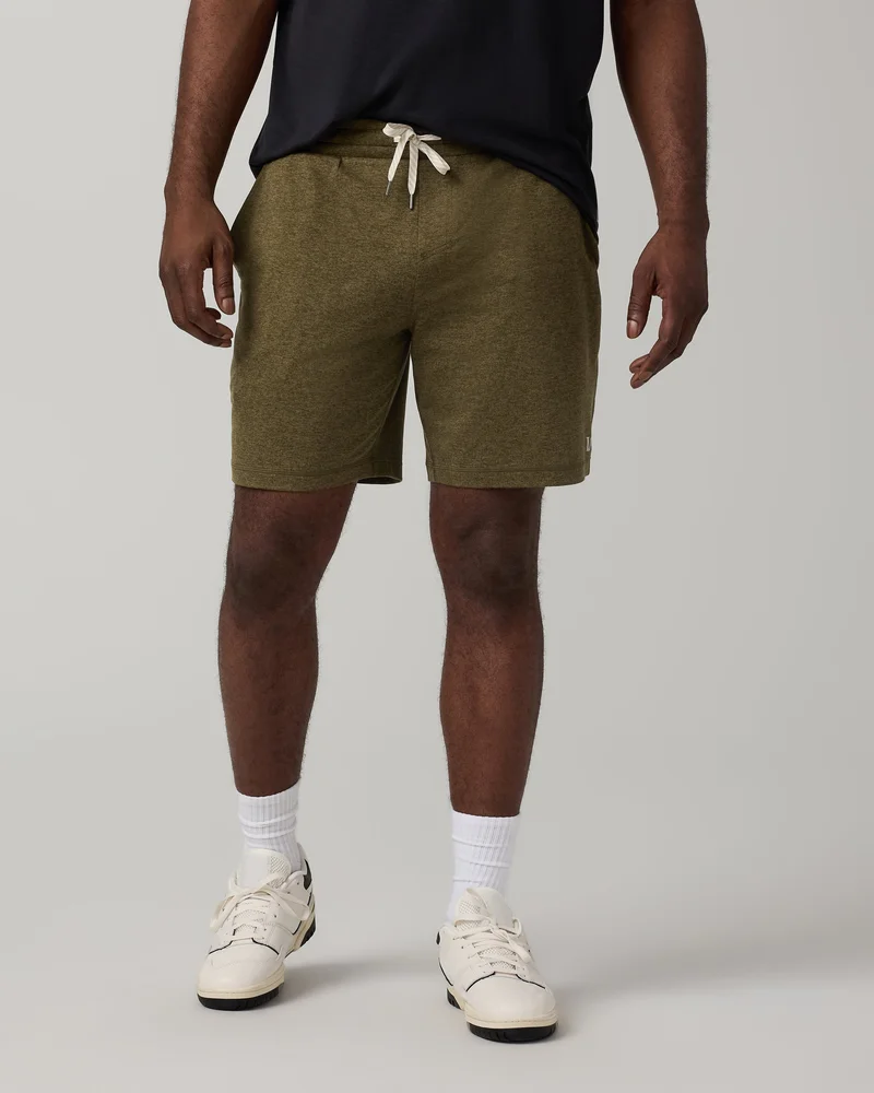 Image of Ponto Performance Short 7" | Moss Green Heather