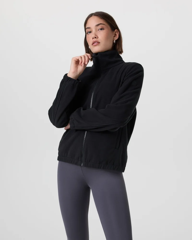 Image of Women's Aspen Full Zip | Black