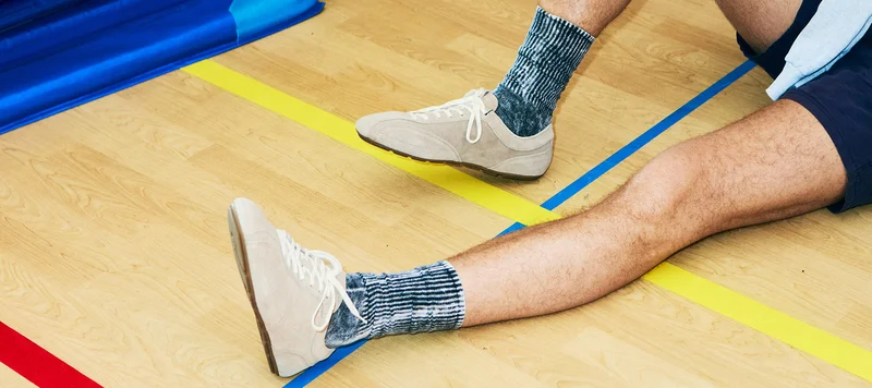 Acid Wash Sneaker Sock