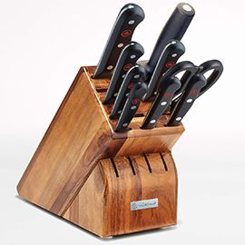 WÜSTHOF® Gourmet 10-Piece Knife Block Set