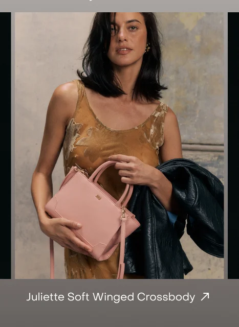 Juliette Soft Winged Crossbody