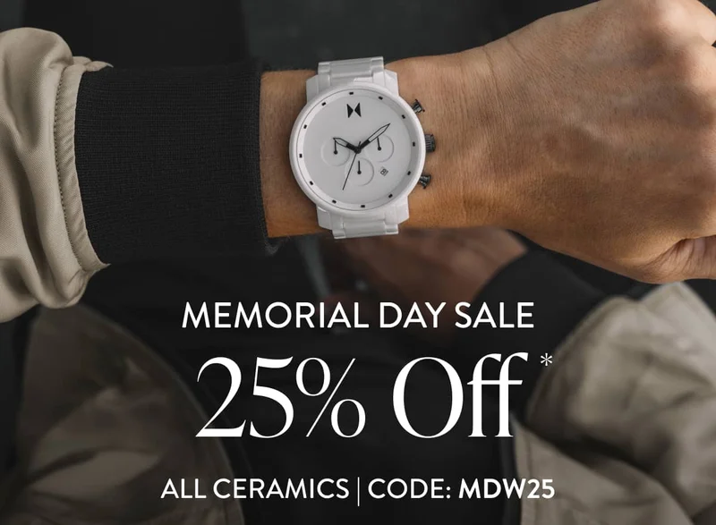Memorial Day Sale | 25% Off Ceramics With Code: discount code