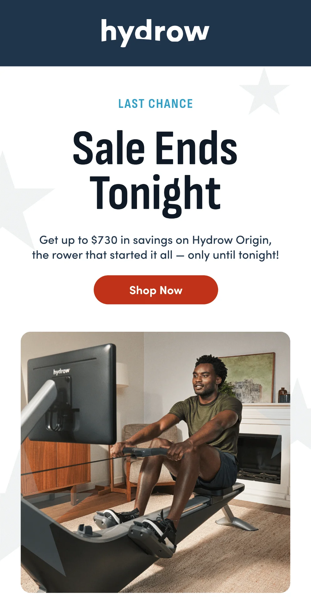 Last Chance. Sale Ends Tonight. Shop Now.