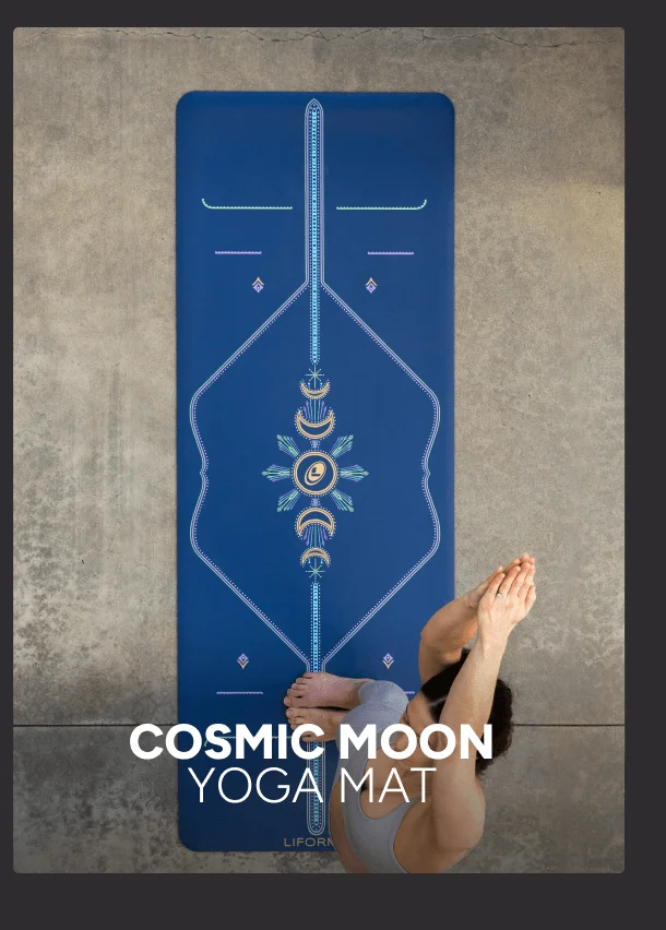 Cosmic Moon Yoga Mat