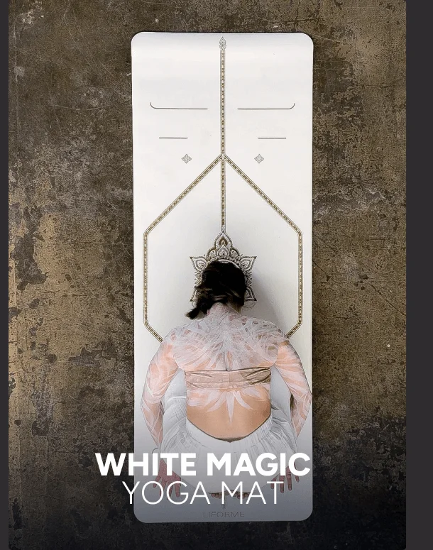 White Magic Yoga Mat