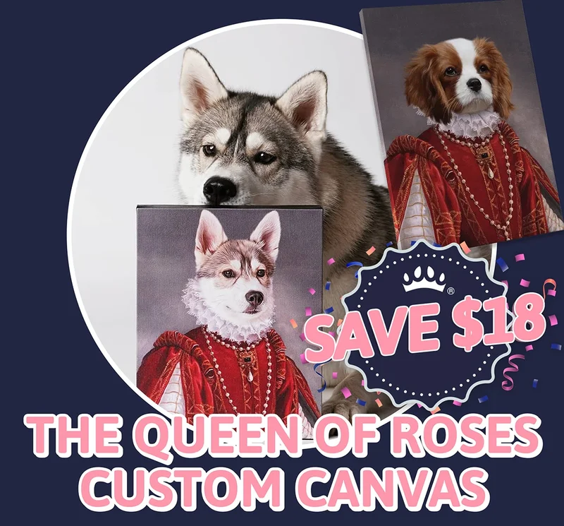The Queen of Roses Custom Canvas. SAVE $18