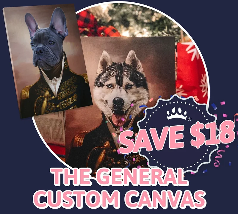 The General Custom Canvas. SAVE $18