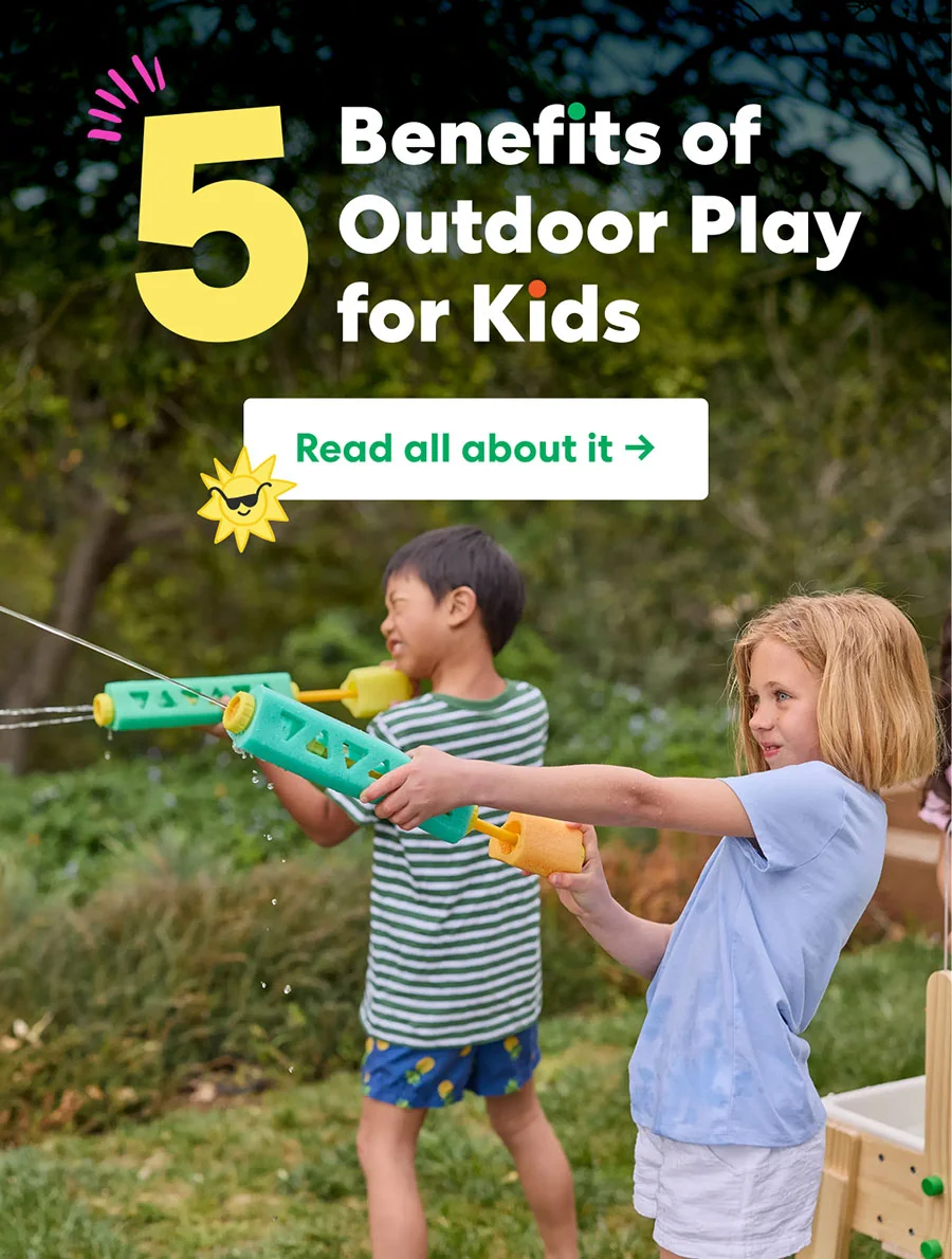 5 Benefits of Outdoor Play for Kids. Read all about it! 5 Benefits of Outdoor Play for Kids. Read all about it!