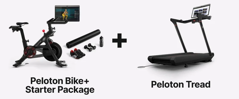 Peloton Bike+ Starter Package + Peloton Tread