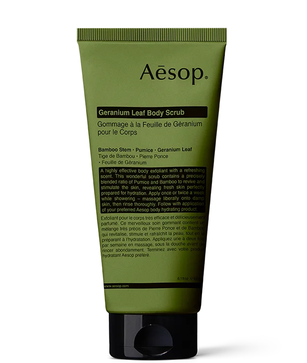 Geranium Leaf Body Scrub