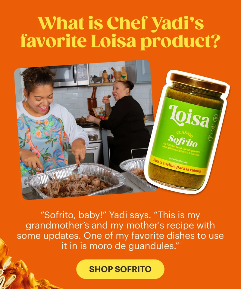 What’s Chef Yadi’s favorite Loisa product?  SHOP SOFRITO