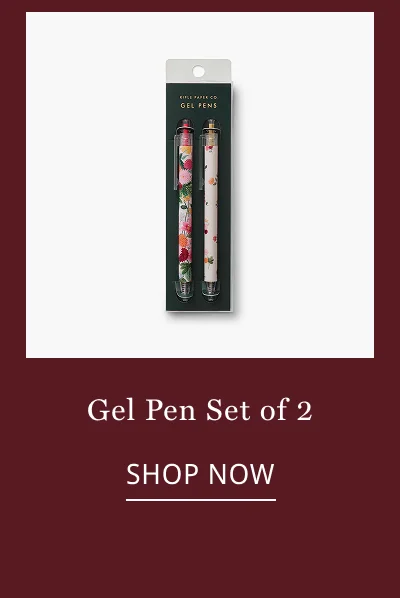 Dahlia Gel Pen Set