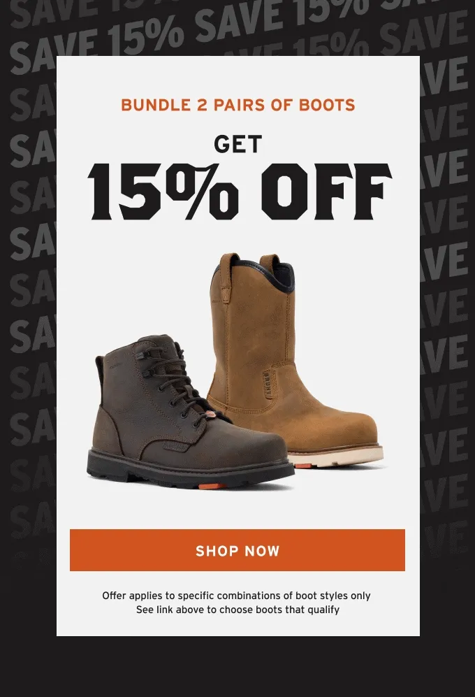 Bundle 2 Pairs of Boots
