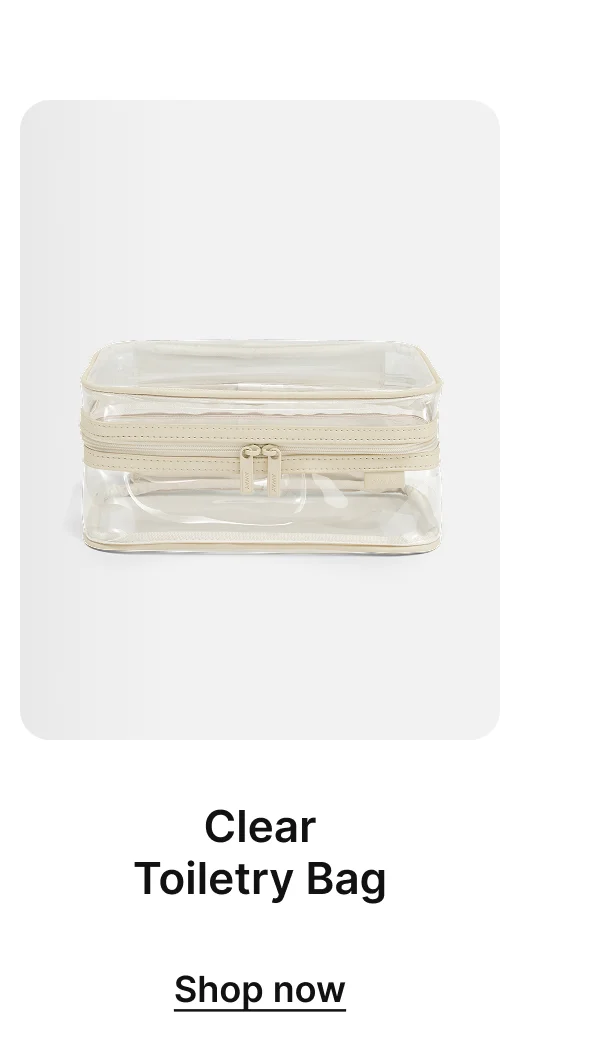 Clear Toiletry Bag