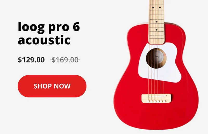 loog pro 6 acoustic - SHOP NOW