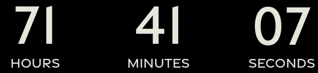 72-HOUR COUNTDOWN