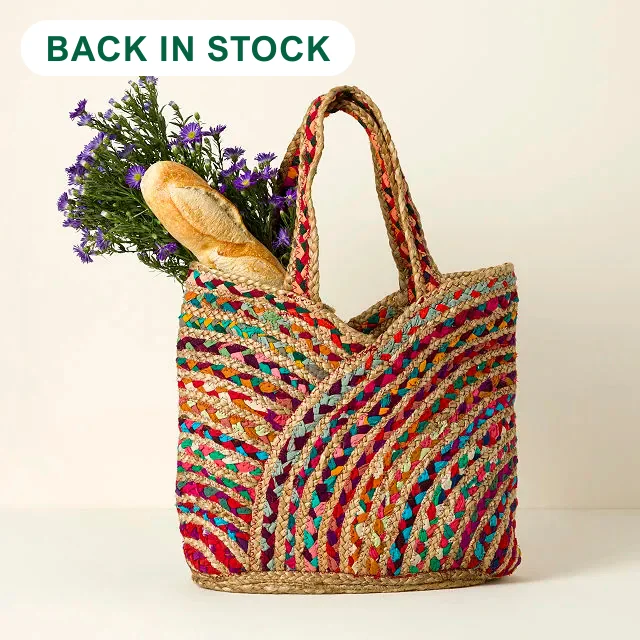 Repurposed Sari Carry-all Bag