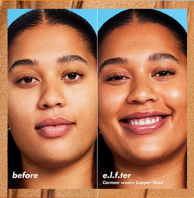before & e.l.f.ter