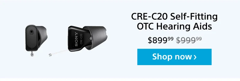 CRE-C20 Self-Fitting OTC Hearing Aids | Shop now