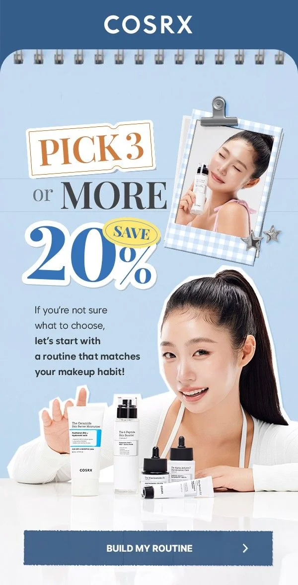 Pick 3 or More & Save 20%