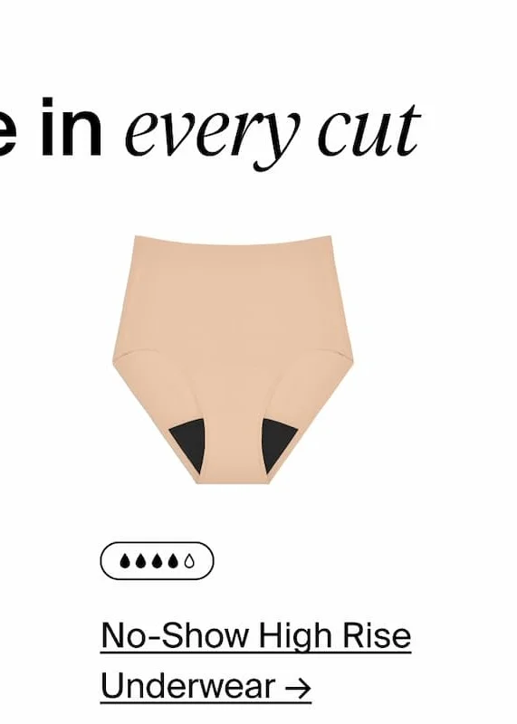 No-Show High Rise Underwear →