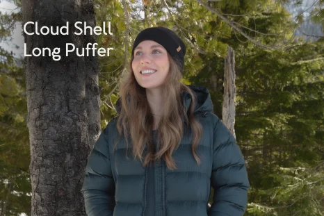 Cloud Shell Long Puffer