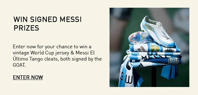 WIN SIGNED MESSI PRIZES