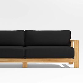 Anguilla 90” Teak Outdoor Sofa