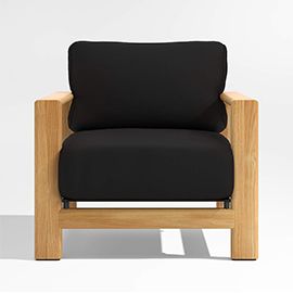 Anguilla Teak Outdoor Lounge Chair