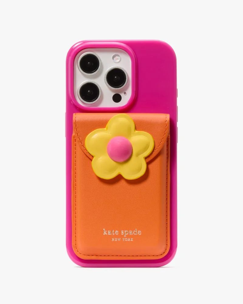 Floral Wallet Iphone 16 Pro Case
