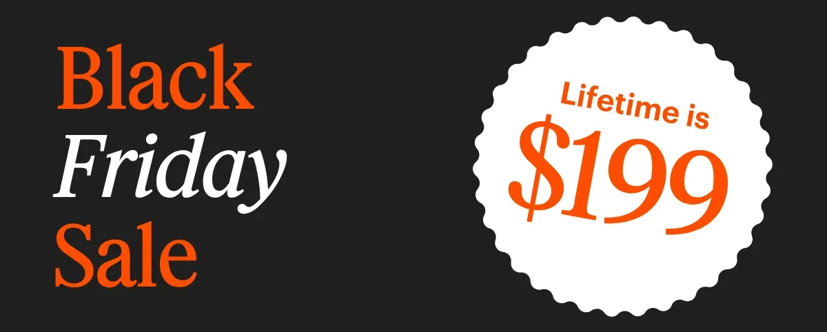 Black Friday Sale