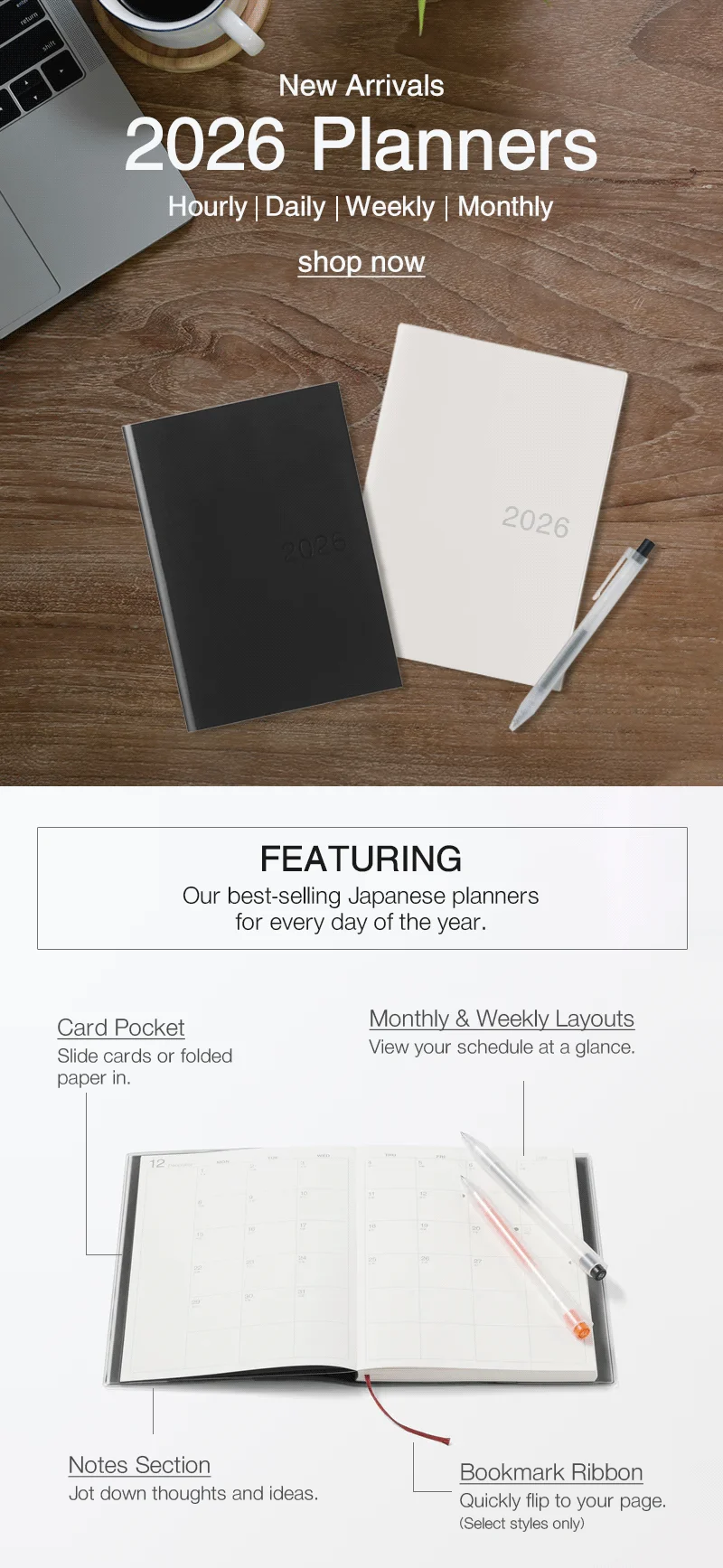 Shop 2026 Planners