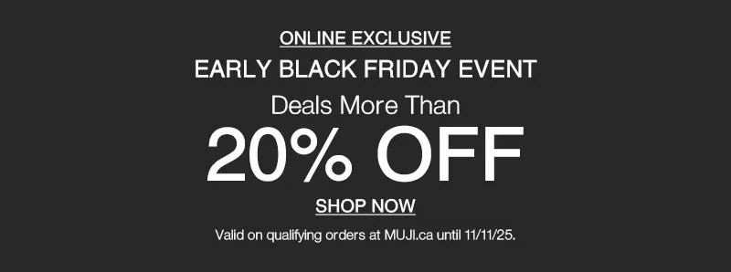 EARLY BLACK FRIDAY Online Only 20% OFF+ Free Shipping Over $50
