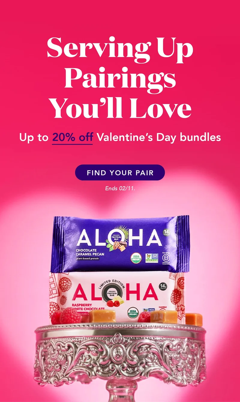 Get up to 20% off Valentine's Day Bundles! Ends 02/11