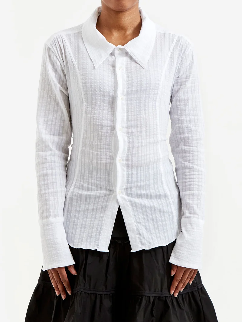 Image of Romina Ferrari Breeze Shirt - Off White