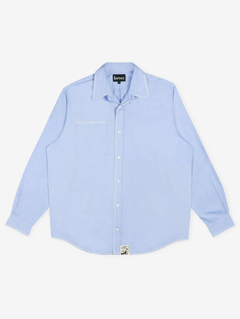 Image of Lorenz Skyla Classic Shirt - Blue