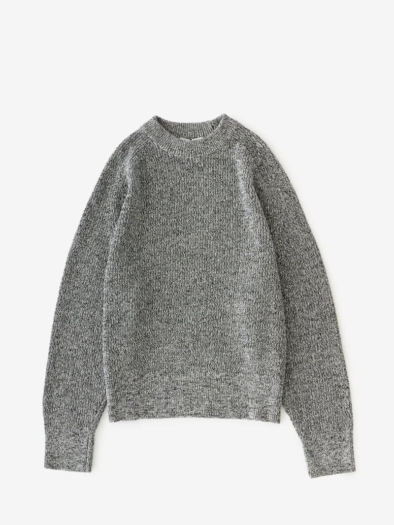 Image of Studio Nicholson Coe Knit - Navy Twist