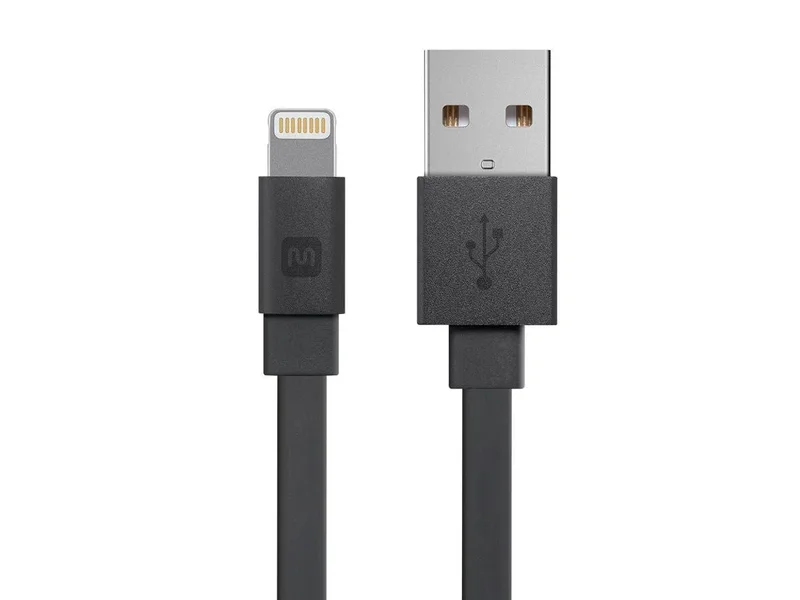 Premium Flat Apple MFi Certified Lightning to USB-A Charging Cable