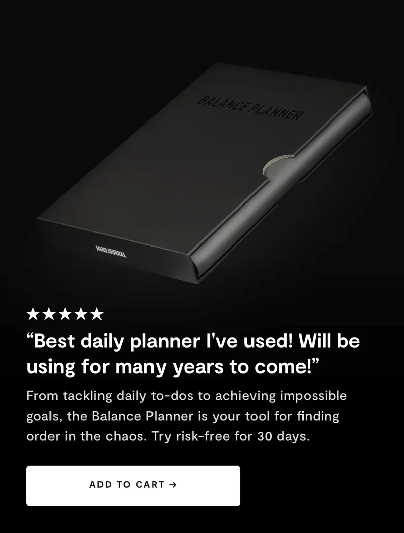"Best daily planner I've used! Will be using for many years to come!"