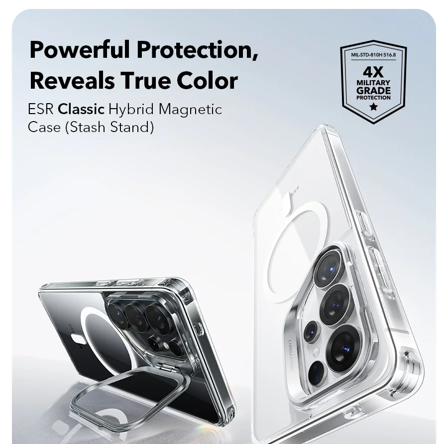 ESR Classic Hybrid Magnetic Case  (Stash Stand)
