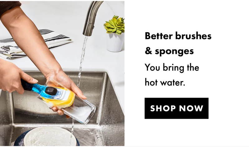 Better brushes & sponges | Shop Now