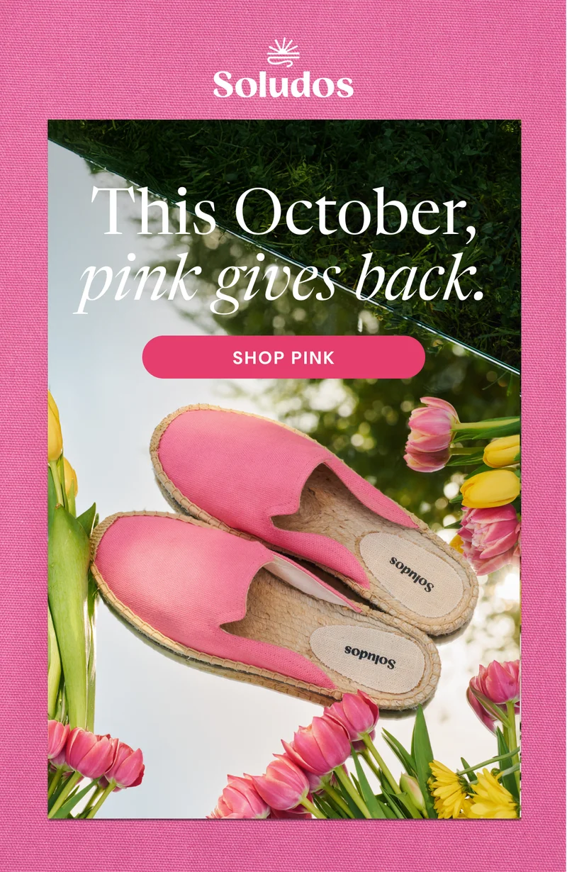 This October, pink gives back.