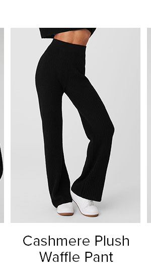 CASHMERE PUSH WAFFLE PANT