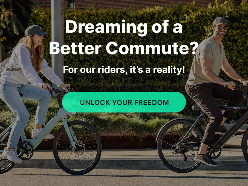DREAMING OF A BETTER COMMUTE? FOR OUR RIDERS, IT'S A REALITY! [UNLOCK YOUR FREEDOM]
